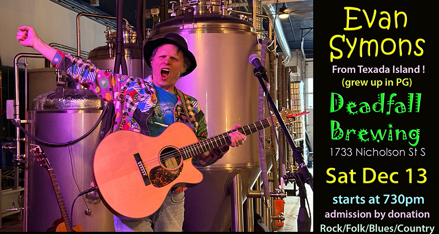 Evan Symons Dec 13, 2025 at Deadfall Brewing