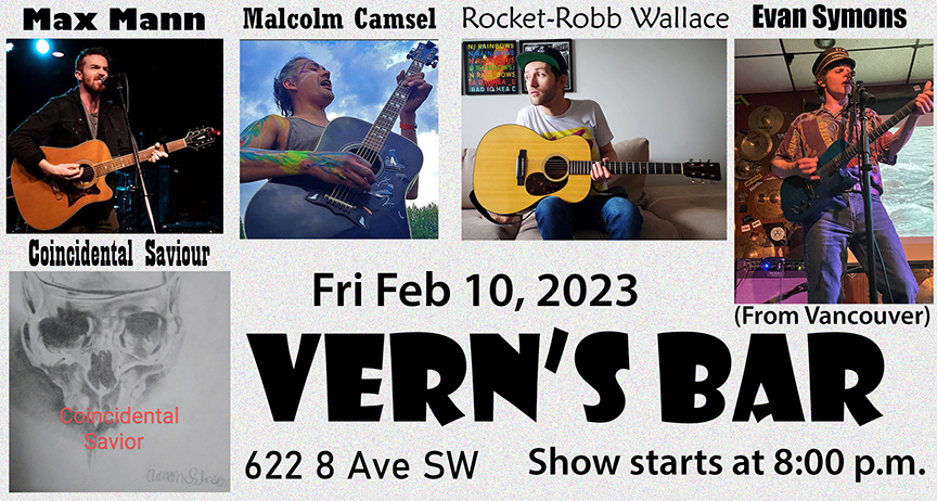 Great lineup at Vern's in Calgary !